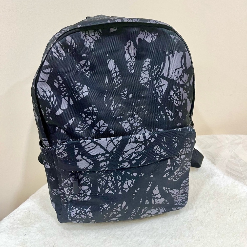 Stylish Black and Gray Men's Backpack